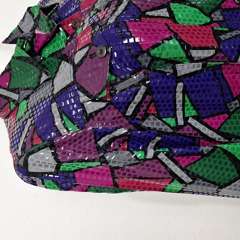 Ruby Rd. Multicolor Retro Artsy Button Front Colo… - image 6